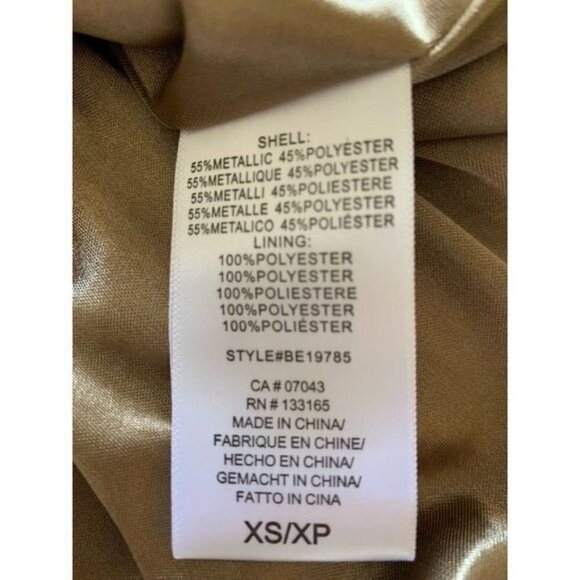 ANTHROPOLOGIE Eri + Ali Kasi Shimmer Top Zebra Print Sz XS NWT Ret $68 - Picture 13 of 15